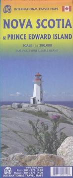 Wegenkaart - Landkaart Nova Scotia &amp; Prince Edward, Boeken, Nieuw, Verzenden