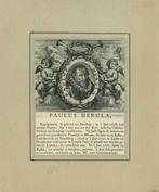 Portrait of Paulus Merula, Antiek en Kunst, Kunst | Etsen en Gravures