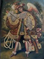 Cuzco School - Archangel St Miguel Charging an Arquebus - 42, Antiek en Kunst