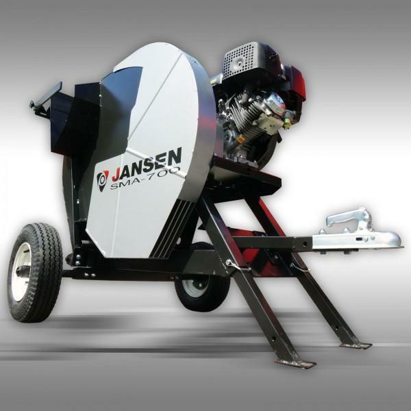 Wipzaag, brandhoutzaag Jansen SMA-700, 700 mm zaagblad, Zakelijke goederen, Machines en Bouw | Tuin, Park en Bosbouw, Overige typen
