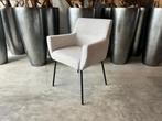 Veiling - Armstoel Killian (set van 8) Linnenstof - Licht Gr, Huis en Inrichting, Stoelen, Nieuw