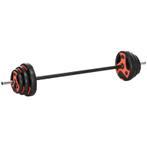 TRUUSK Lange Halterset 20 Kg, Incl. 6 Halterschijven, 2 X 5, Sport en Fitness, Fitnessmaterialen, Verzenden, Nieuw