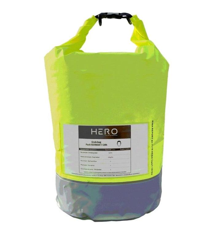 Hero Grab Bag Reddingsvlot +24 uur, Watersport en Boten, Accessoires en Onderhoud, Nieuw, Ophalen of Verzenden