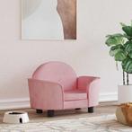 vidaXL Hondenmand 66x40x45 cm fluweel roze, Verzenden, Nieuw