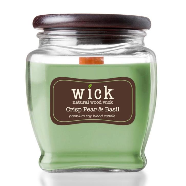 Colonial Candle - sojablend geurkaars - Wick Crisp Pear, Huis en Inrichting, Woonaccessoires | Kandelaars en Kaarsen, Verzenden