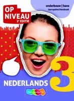9789006921656 Op niveau Onderbouw 3 havo Leeropdrachtenboek, Verzenden, Zo goed als nieuw, Jacqueline Buhler