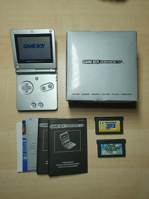 Nintendo - Gameboy Advance SP - Handheld gaming console - In, Spelcomputers en Games, Spelcomputers | Overige Accessoires