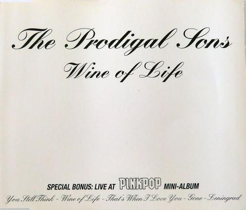 cd single - The Prodigal Sons  - Wine Of Life, Cd's en Dvd's, Cd Singles, Zo goed als nieuw, Verzenden