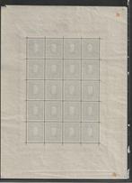 Liechtenstein 1933 - Uitermate zeldzaam in compleet vel -, Postzegels en Munten, Gestempeld