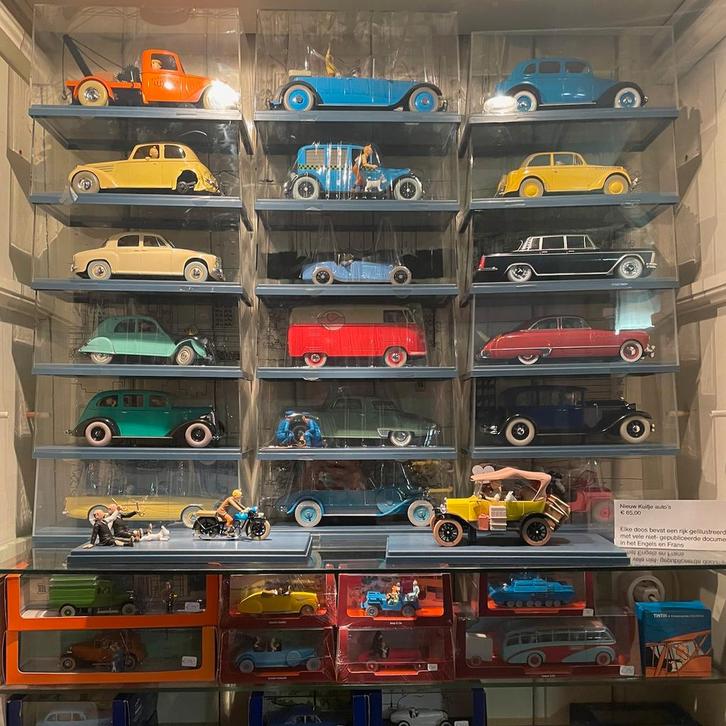 Diverse Kuifje model- auto  - 1:43 - 1:24 - 1:12 op voorraad, Hobby en Vrije tijd, Modelauto's | 1:43, Auto, Nieuw, Overige merken