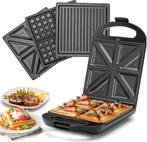 Taylor Swoden 3-in-1 Contact Grill - Wafelijzer - Anti Aanba, Verzenden, Nieuw