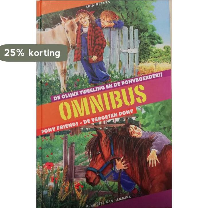 Omnibus De Olijke Tweeling en de Ponyboerderij en, Boeken, Kinderboeken | Jeugd | 10 tot 12 jaar, Zo goed als nieuw, Verzenden