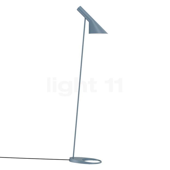Louis Poulsen AJ Vloerlamp, rook blauw (Staande lampen), Huis en Inrichting, Lampen | Vloerlampen, Nieuw, Verzenden