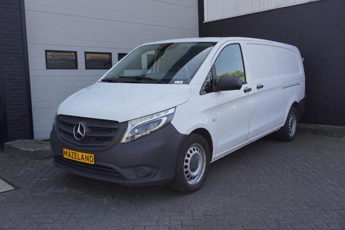 Zakelijke Lease |  Mercedes-Benz Vito 116 CDI Automaat 2x Sc, Auto's, Bestelauto's, Lease, Zwart, Automaat, Financial lease, Wit