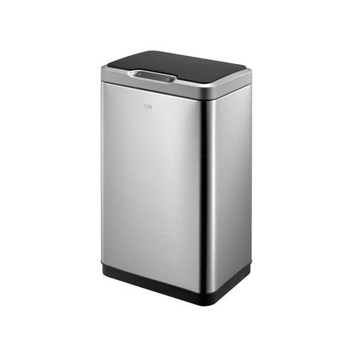 EKO Mirage Sensor Bin 30 ltr - Mat RVS/Zwart, Huis en Inrichting, Woonaccessoires | Prullenbakken, Nieuw, Verzenden