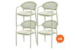 Set van 4 - Hartman Taragona stapelbare rope dining, Verzenden, Nieuw, Overige materialen