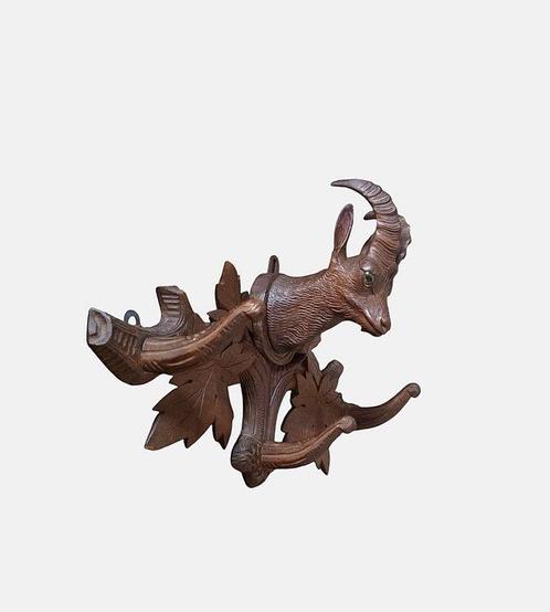 Foresta nera - 1900 Ca - Kapstok - Hout - 37cm, Antiek en Kunst, Antiek | Overige Antiek