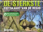 Fietskaart 4 De sterkste fietskaart van Drenthe, Boeken, Atlassen en Landkaarten, Nieuw, Verzenden
