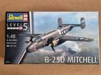 Revell 04977 B-25D Mitchell 1:48, Hobby en Vrije tijd, Modelbouw | Vliegtuigen en Helikopters, Verzenden, Nieuw, Revell