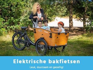 Elektrische bakfiets bakfietsen NU UIT VOORRAAD LEVERBAAR