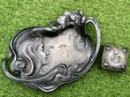 WMF / Geislingen - Bord (2) - Metaal - Art Nouveau, Antiek en Kunst, Curiosa en Brocante