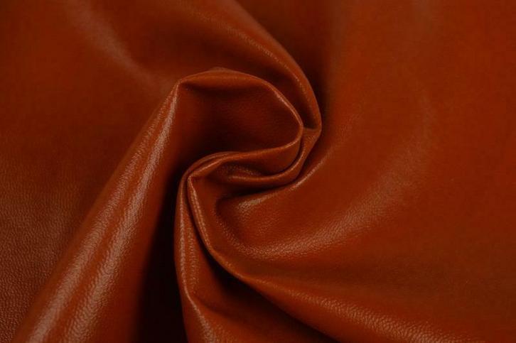 Imitatieleer - Koper - Per 10 of 30 meter, Hobby en Vrije tijd, Stoffen en Lappen, 120 cm of meer, 200 cm of meer, Overige kleuren