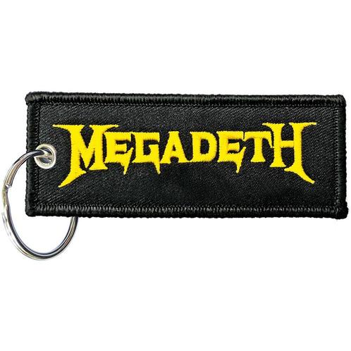 Megadeth - Logo - Patch Sleutelhanger, Verzamelen, Muziek, Artiesten en Beroemdheden, Gebruiksvoorwerp, Nieuw, Ophalen of Verzenden