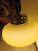 Plafondlamp - Opaline glas - Jaren 60