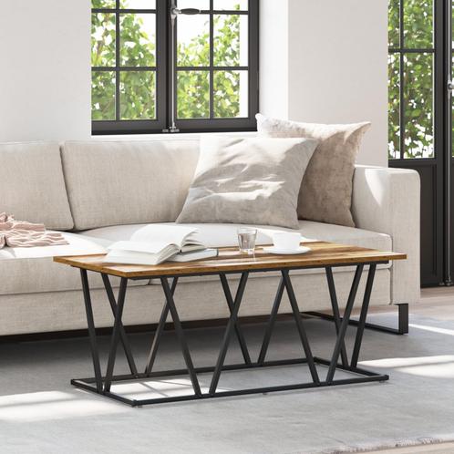 vidaXL Salontafel Oude Hout 100x50x40 cm Samengesteld Hout, Huis en Inrichting, Tafels | Salontafels, 100 tot 150 cm, Nieuw, Overige houtsoorten