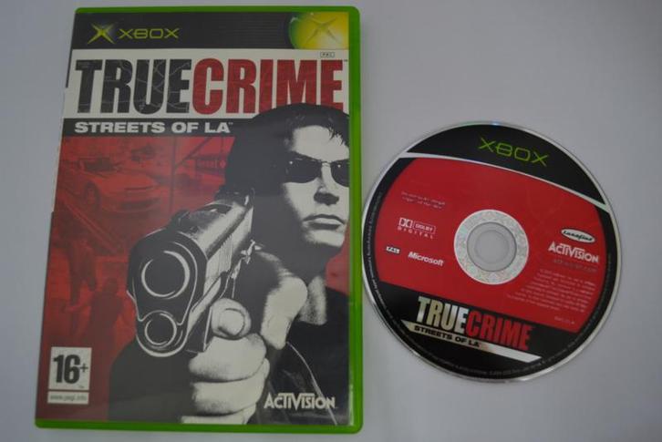 True Crime - Streets of LA  (XBOX), Spelcomputers en Games, Games | Xbox Original, 1 speler, Zo goed als nieuw, Verzenden