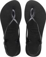 Havaianas Luna Dames Slippers - Zwart - Maat 37/38, Kleding | Dames, Schoenen, Verzenden, Nieuw