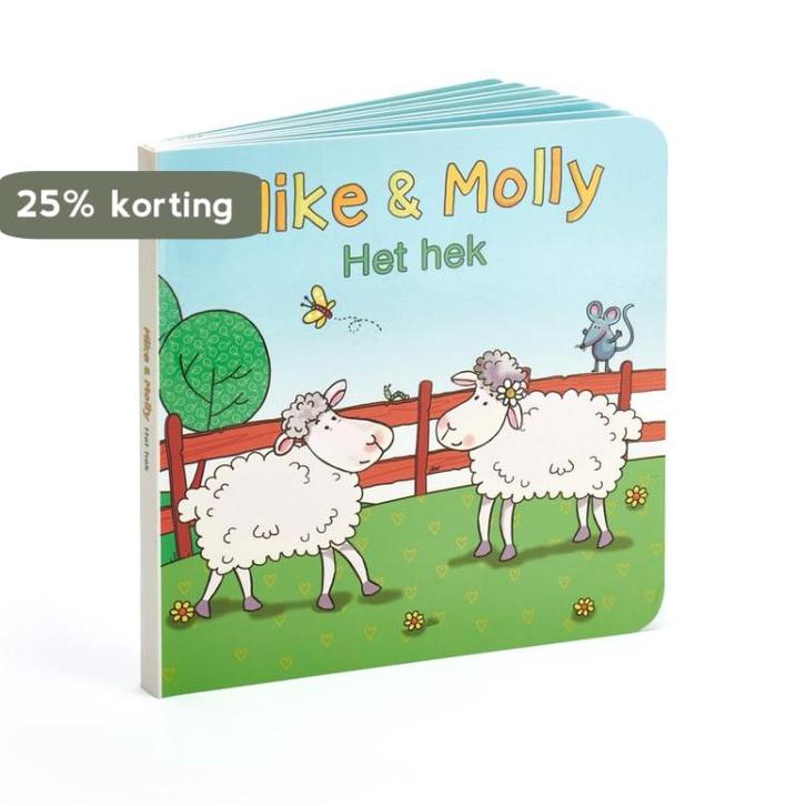 Mike en Molly - Kartonboekje - Het Hek 9789493121003, Boeken, Prentenboeken en Plaatjesalbums, Gelezen, Verzenden