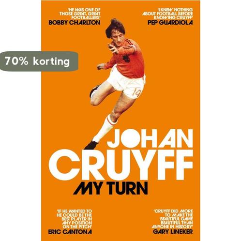 My Turn: The Autobiography 9781509813902 johan cruyff, Boeken, Overige Boeken, Zo goed als nieuw, Verzenden