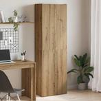 vidaXL Hoge kast 60x32x190 cm bewerkt hout artisanaal, Huis en Inrichting, Kasten | Roldeurkasten en Archiefkasten, Verzenden