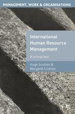 International Human Resource Management 9780333741399, Verzenden, Zo goed als nieuw, Hugh Scullion