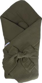 MamaLoes Soft Cotton Groen Wikkeldeken ML020708, Kinderen en Baby's, Verzenden, Nieuw