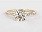 Verlovingsring - 14 karaat Geel goud - 1.17ct. tw. Diamant