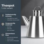 2dekans | Castagnola Theepot met Filter - Theekan, Ophalen of Verzenden, Zo goed als nieuw