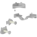 TRUUSK Katten Klimmuur Set, 4-delig Kattenmeubilair Met Tred, Verzenden, Nieuw