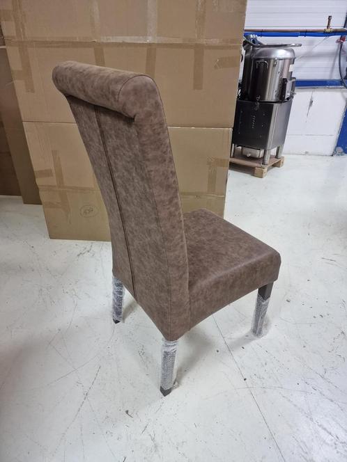 Restpartij!! Horeca  solide nieuwe stoelen Nubuck aluminium, Zakelijke goederen, Horeca | Meubilair en Inrichting, Ophalen of Verzenden