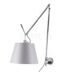 Artemide Tolomeo Mega Parete, frame aluminium/lampenkap sati, Verzenden, Nieuw