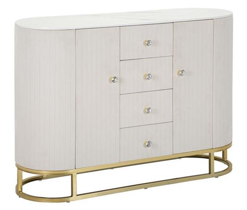KAST MONTPELLIER CRÈME CM 120X40X85, Huis en Inrichting, Kasten | Dressoirs, Ophalen of Verzenden