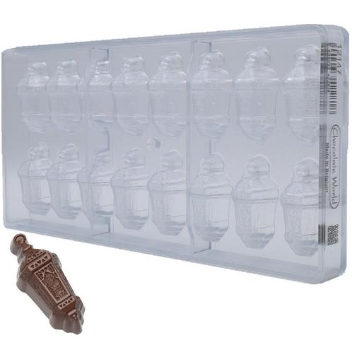 Bonbonvorm Chocolate World Lantaarn (16x) 49x21x20mm, Hobby en Vrije tijd, Taarten en Cupcakes maken, Nieuw, Verzenden