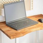 vidaXL Bureaublad rechthoekig 80x50x2,5cm massief eikenhout, Verzenden, Nieuw