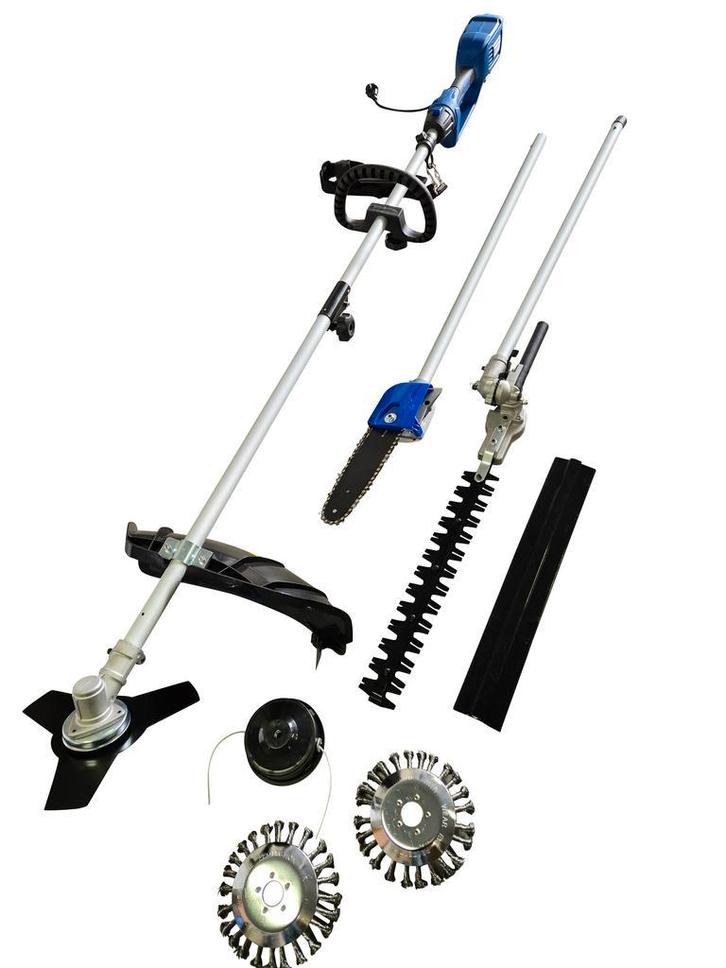 Elektrische Bosmaaier Stok Heggenschaar en Kettingzaag, Tuin en Terras, Bosmaaiers, Nieuw, Ophalen of Verzenden