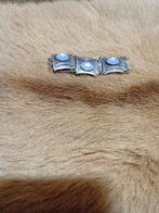 Zonder Minimumprijs - Schakelarmband Zilver Opaal - Opaal, Sieraden, Tassen en Uiterlijk, Antieke sieraden