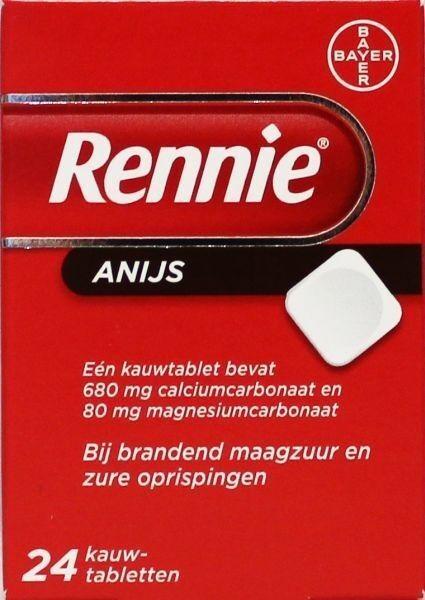 Rennie anijs UAD 24 tabletten, Diversen, Verpleegmiddelen, Nieuw, Verzenden