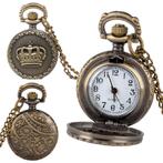 Fako - Kettinghorloge - Kroon - Bronskleurig, Sieraden, Tassen en Uiterlijk, Verzenden, Nieuw