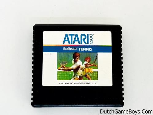 Atari 5200 - Tennis, Spelcomputers en Games, Games | Atari, Gebruikt, Verzenden
