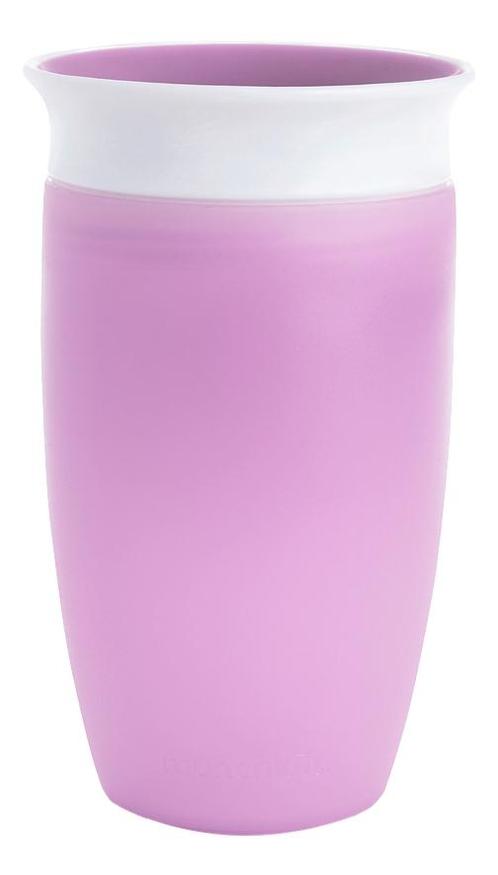 Munchkin 296ml 12m+ Miracle 360 Sippy Cup Paars Anti-Lek, Kinderen en Baby's, Babyvoeding en Toebehoren, Nieuw, Verzenden